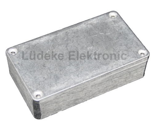 Preview: Aluminium Gehäuse Alu IP65 G106 hohe Schirmdämpfung 115 x 65 x 30mm