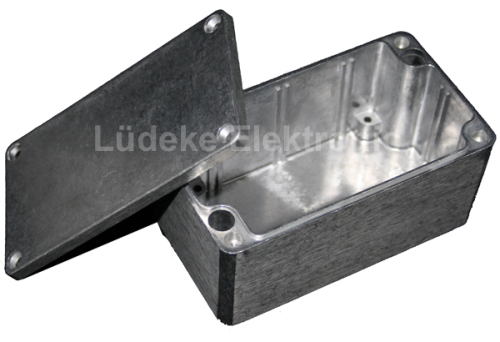 Preview: Gehäuse Alu IP65 G111 IP65 hohe Schirmdämpfung 115 x 65 x 55mm