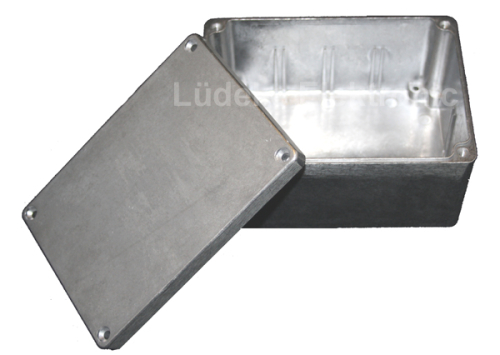 Preview: Gehäuse Alu G115 IP65 hohe Schirmdämpfung 148 x 108 x 75mm Velleman