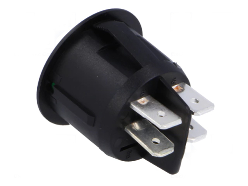 Preview: Runder Wippenschalter mit grüner Wippe und Symbolen I & 0 230V max 10A 2x EIN R13244B02G Preview: Runder Wippenschalter mit grüner Wippe und Symbolen I & 0 230V max 10A 2x EIN R13244B02G