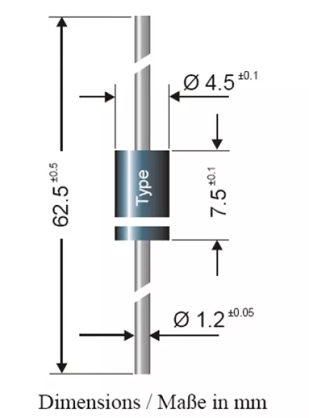 Silizium Gleichrichter Diode BY299