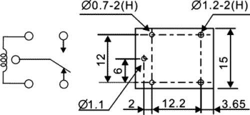 Leg-12f реле. Leg-5f схема. Реле миниатюрное чертеж. Leg-12f реле распиновка.