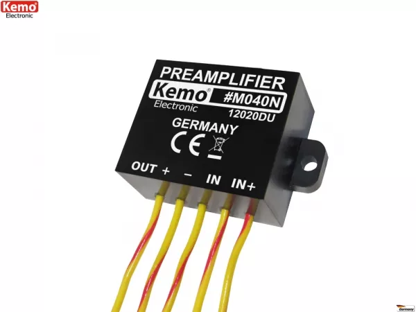 Kemo-Electronic M040N Universal Vorverstärker Modul 9V - 24V DC M040N M040N