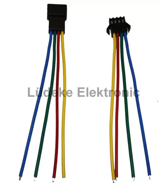 RGB Verbinder Steckverbinder Stecker Anschlusskabel