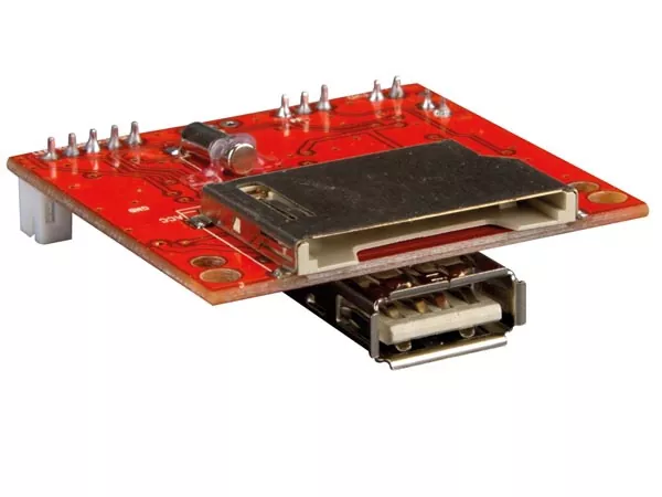 MP3 Player Modul Jukebox 9V - 12V DC für USB-Stick & SD-Karte VM202N Velleman