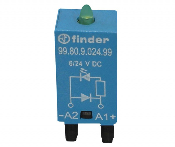 Finder 110V - 240V LED Sicherungs Modul EMV 99.80.0.230.98