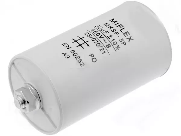 Motor Betriebskondensator Motorkondensator Kondensator Miflex 32uF I15KV632K-B