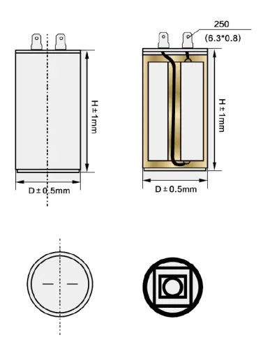 MKP Kondensator Motorkondensator Betriebskondensator 14,0uF CBB60A-14/450