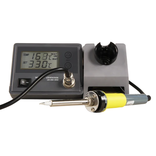 Digitale Lötstation Digi-931 regelbar 150-450°C mit Schwamm und Lötkolbenständer