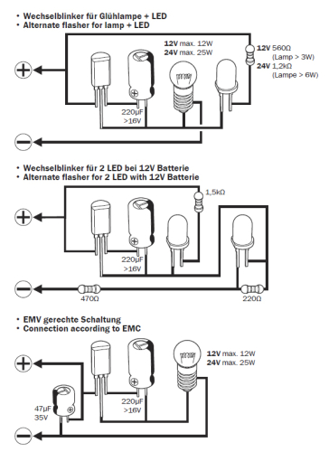 methline GmbH: 12V 24V CAR KFZ Scheinwerfer LED