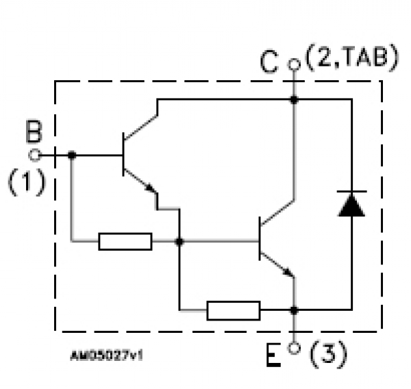 Darlington NPN Transistor BU931-P 400V 15A bipolar TO247