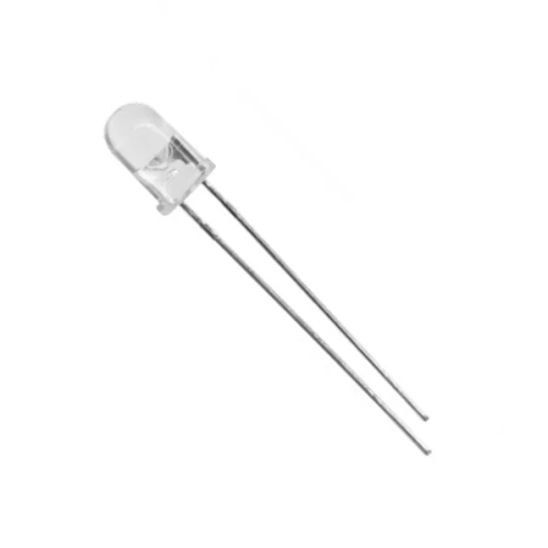 SiTr 204457 LED 5 mm Klar Farbton weiss 18.000 mcd Leuchtstärker 10 Stück D910