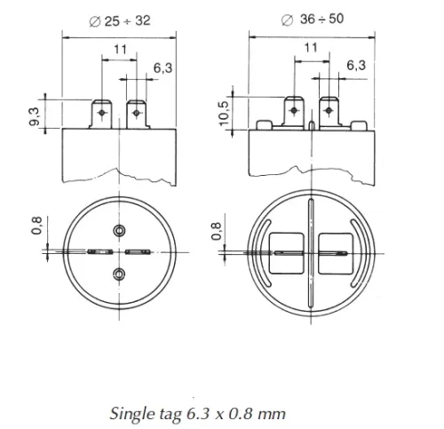 MKP Kondensator Motorkondensator Betriebskondensator 4,0uF 400V Ducati 4.16.17.81.27