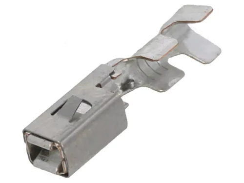 VS 320303 Flachstecker 6,3mm Blau mit Isolierung 100 Stück EZ089