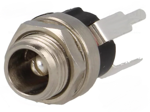 VS DCE5B DC Einbaubuchse mit Schaltkontakt 5,5 x 2,5mm EST020