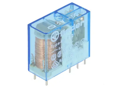 Finder Relais 5V DC 40.52.9.005.000 2x Wechselkontakt max 8A / 250V AC