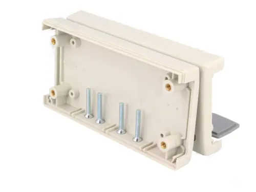 Kunststoff ABS Gehäuse G436 hellgrau/grau IP54 120 x 60 x 30mm