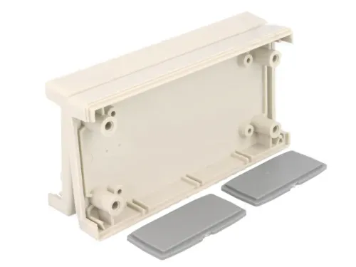 Kunststoff ABS Gehäuse G436 hellgrau/grau IP54 120 x 60 x 30mm