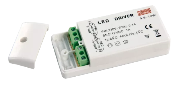 LED Trafo Vorschaltgerät Spannungswandler 0,5W - 12Watt 230V AC - 12V DC