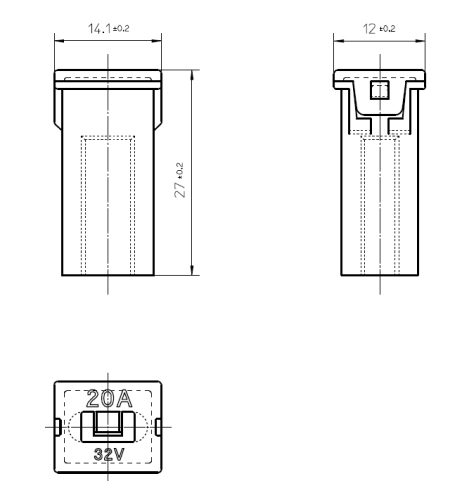 MiniVAL® KFZ Sicherung 11,1mm 11,9mm Mini Flach 2A 3A 4A 5A 7,5A 10A 15A  20A 25A 30A MTA