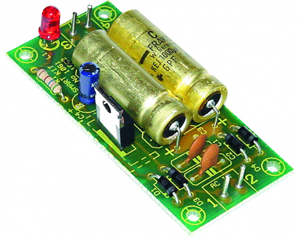 Smart Kit Electronics Elektronik Bausatz 1061 Stabilisiertes Netzteil 12V AC IN - 12 V DC OUT max 1A B1061 B1061