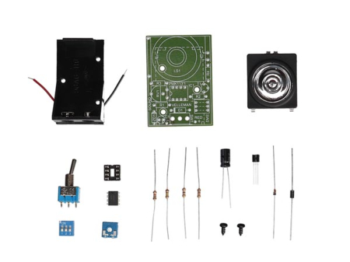 Soundgenerator 4 Melodien/Sirenen 9V MK113 Velleman Bausatz WHADDA WSAH113