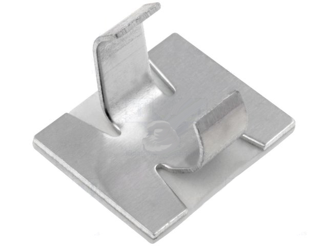 Kabelclips Kabelbinder aus Aluminium selbstklebend