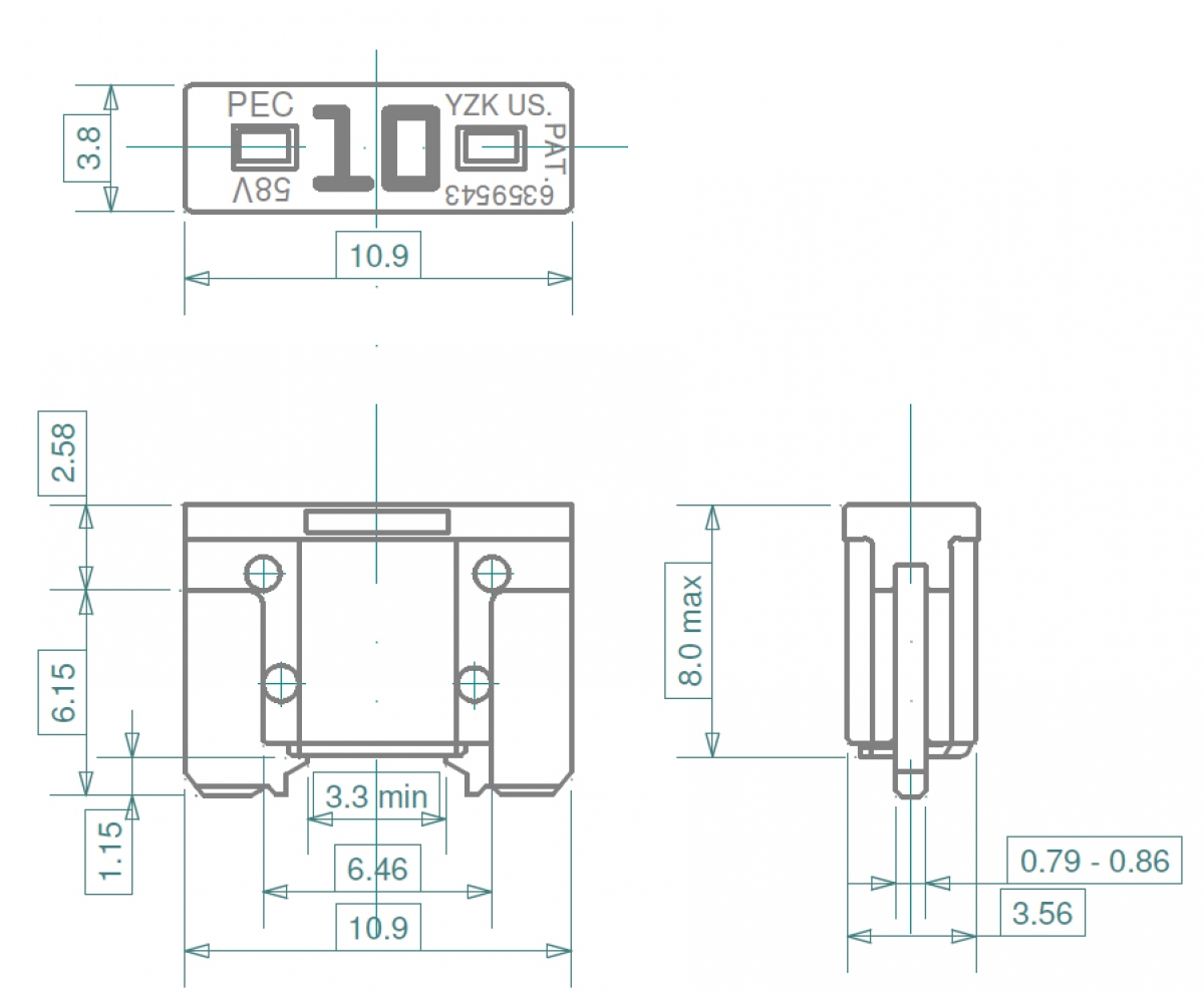 Minival KFZ Sicherungshalter mit Kabel für Mini KFZ Flachsicherungen MTA  100335 - Produktbewertungen bei luedeke-elektronic.de