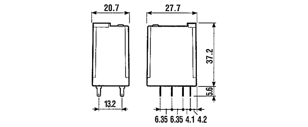 Finder Relais Komplettset 55.32.9.012.0040 12V DC max 10A inkl Löschglied und Sockel