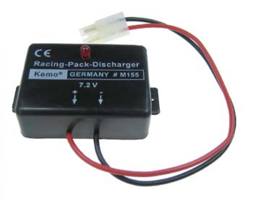 Kemo-Electronic M155 Racing Pack Discharger - Entlader für 7,2 V Akkus Kemo M155 M155 Kemo-Electronic M155 Racing Pack Discharger - Entlader für 7,2 V Akkus Kemo M155 M155