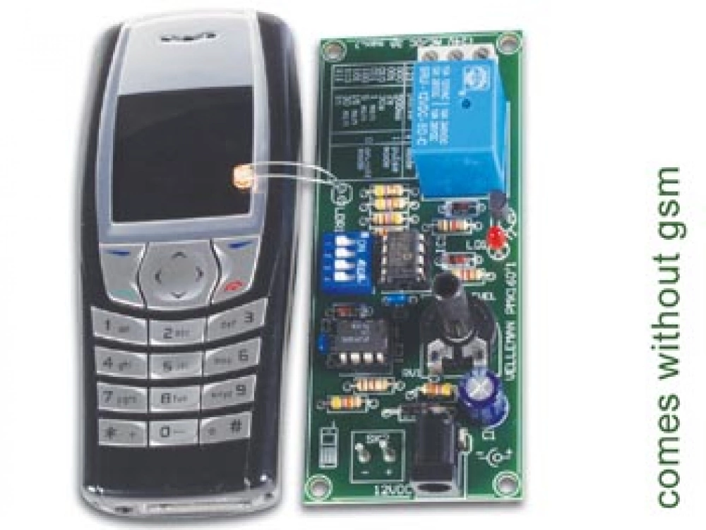 Velleman Elektronik Bausatz MK160 Fernbedienung über Handy Mobiltelefon Steuerung 12V MK160 VMK160 Velleman Elektronik Bausatz MK160 Fernbedienung über Handy Mobiltelefon Steuerung 12V MK160 VMK160