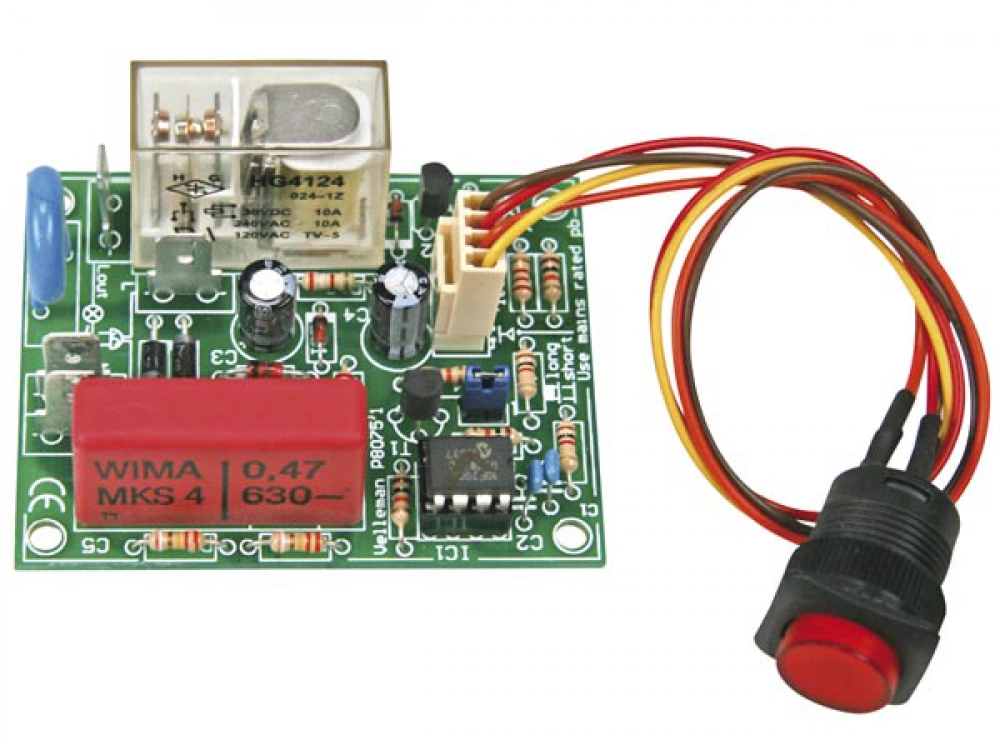 Velleman Elektronik Bausatz K8075 Stromspar Timer Zeitschalter Sleepmodul 1Std - 8Std 230V~ K8075 VK8075 Velleman Elektronik Bausatz K8075 Stromspar Timer Zeitschalter Sleepmodul 1Std - 8Std 230V~ K8075 VK8075