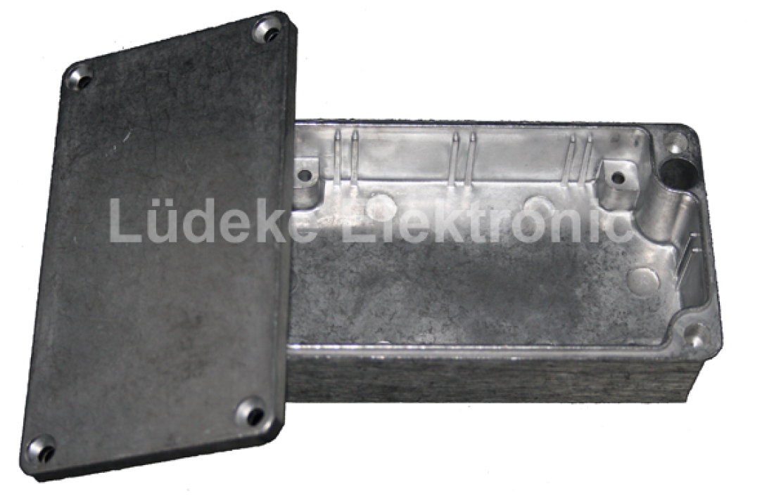 Velleman G106 Gehäuse Alu G106 IP65 hohe Schirmdämpfung 115 x 65 x 30mm G106