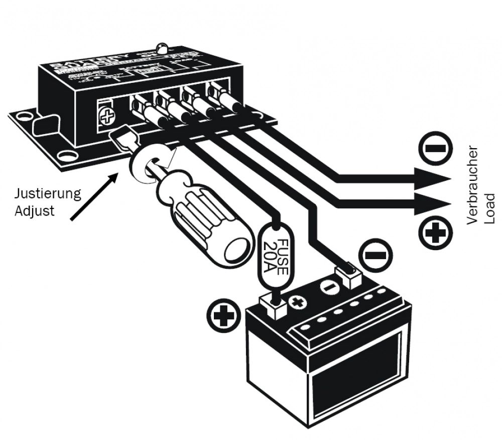 12V Tiefentladeschutz ohne Eigenverbrauch 