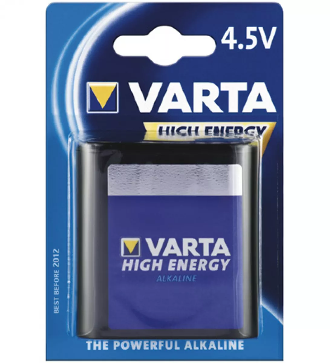 VARTA 4912 Varta Alkaline High Energy FLACHBATTERIE 4,5V 3LR12 4912 H168