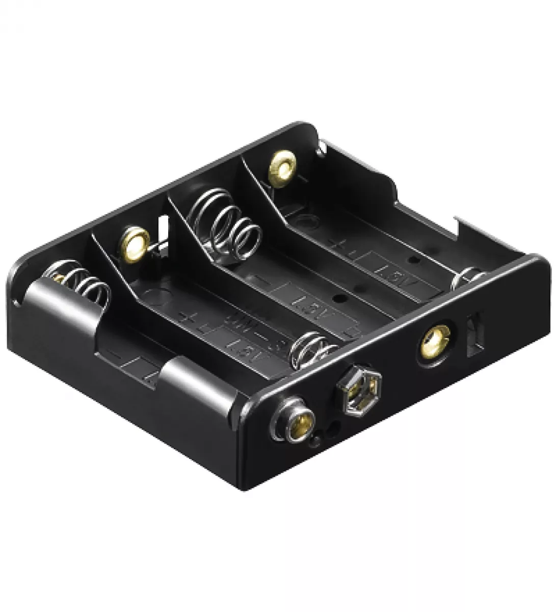 WT BS 11466 Batteriehalter für 4 x Mignonzelle AA flach 4xUM3F EZ020
