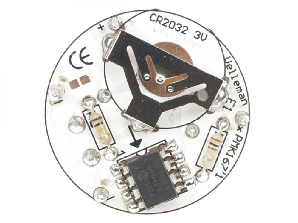 Elektronisches LED Teelicht MK167 Velleman Bausatz WHADDA WSL167