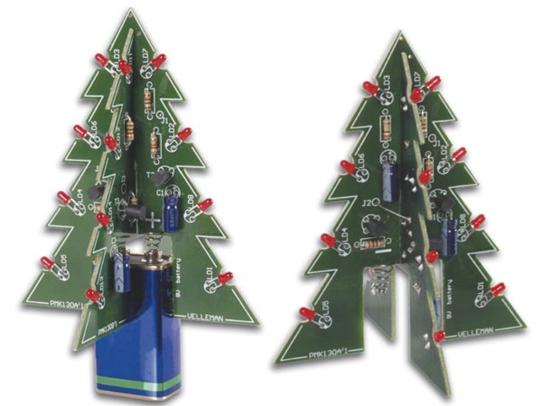 Weihnachtssortiment 5 Bausätze von MKSET2 Velleman Bausatz Weihnachtssortiment 5 Bausätze von MKSET2 Velleman Bausatz