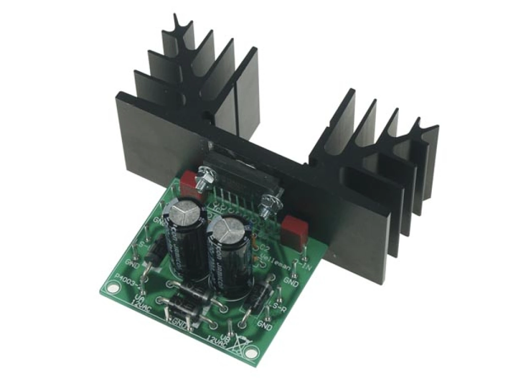Velleman Elektronik Bausatz K4003 Stereo Verstärker 2x 30W 2x 12V AC / DC Bausatz K4003 VK4003