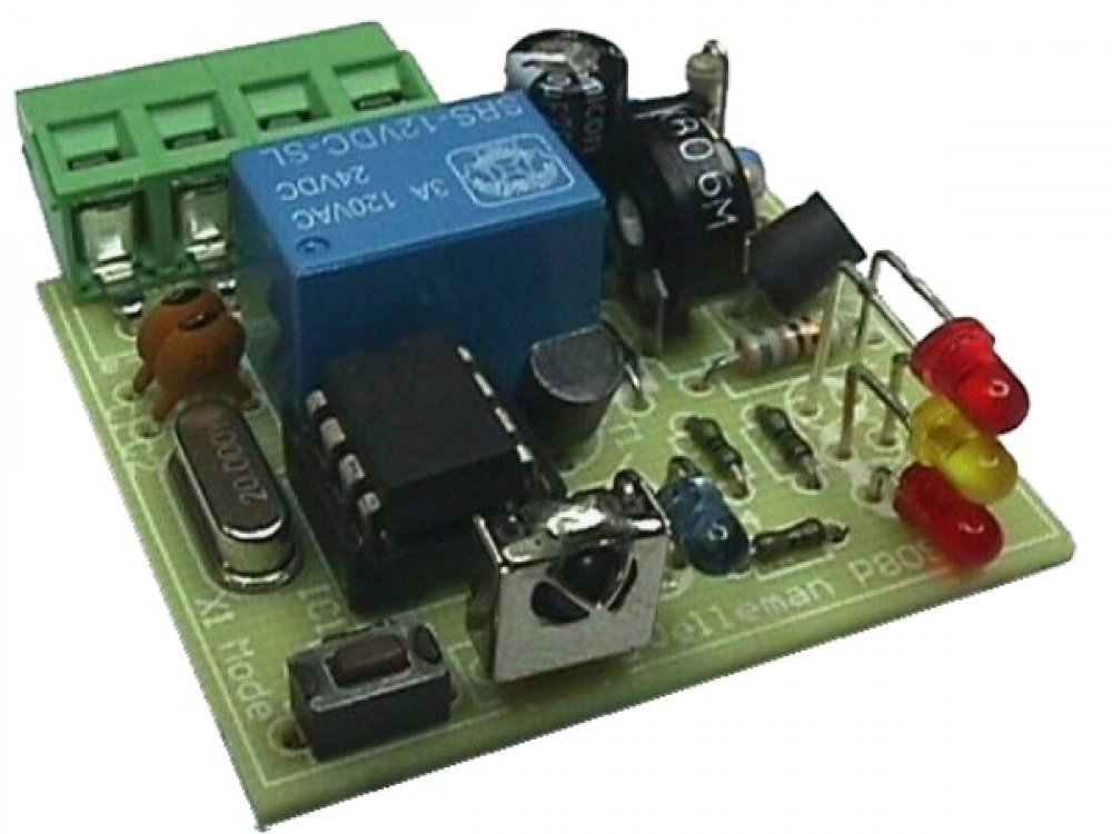 Velleman Elektronik Bausatz K8092 Optischer Berührungsloser Näherungsschalter 12V DC K8092 VK8092 Velleman Elektronik Bausatz K8092 Optischer Berührungsloser Näherungsschalter 12V DC K8092 VK8092