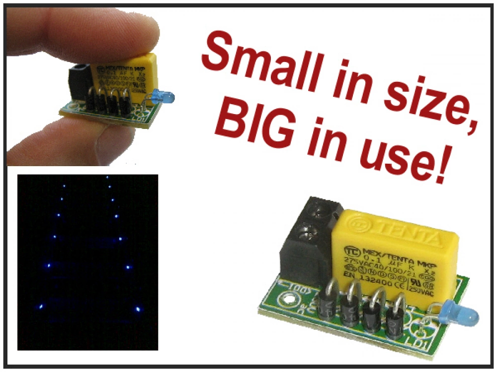 WHADDA WSL181 LED Modul für 230V AC MK181 Velleman Bausatz