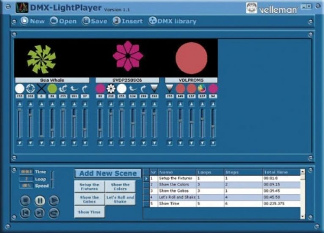 DMX Schnittstelle USB Interface PC - DMX VM116 Velleman DMX Schnittstelle USB Interface PC - DMX VM116 Velleman