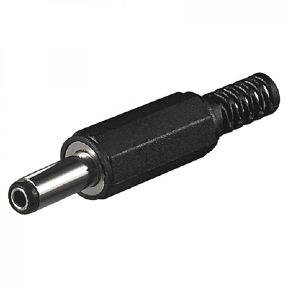 VS 11764 DC-Stecker 2,1 x 5,0 mm mit Knickschutz EST023 
