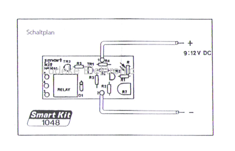 Elektronischer Thermostatschalter Temperaturschalter B1048 Smart Kit Bausatz