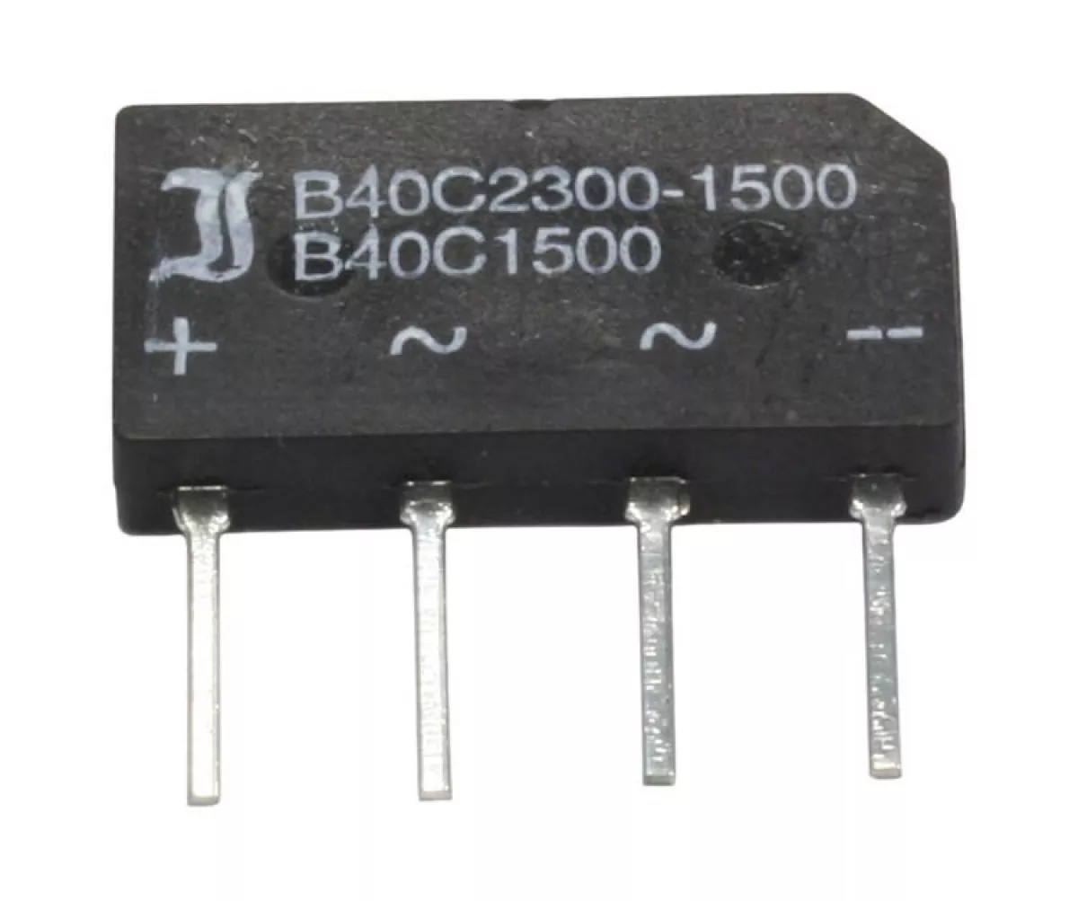 Diotec B40C1500A Silizium Brückengleichrichter B40C 2300 1500A max 40V 1,5A EDB40C1500A 