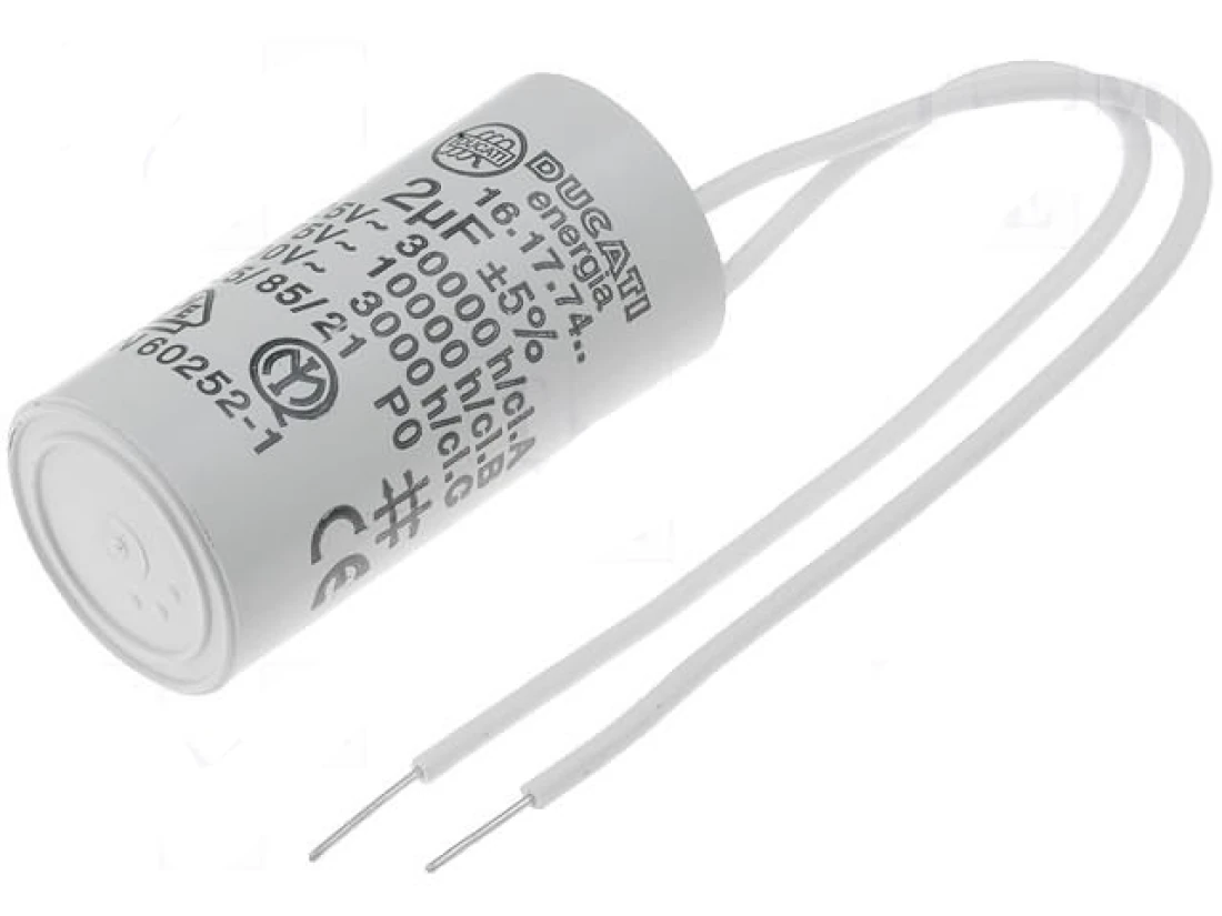 Ducati 4.16.17.74.06 Betriebskondensator Motorkondensator Ducati 2uF 4.16.17.74.06 MKP075