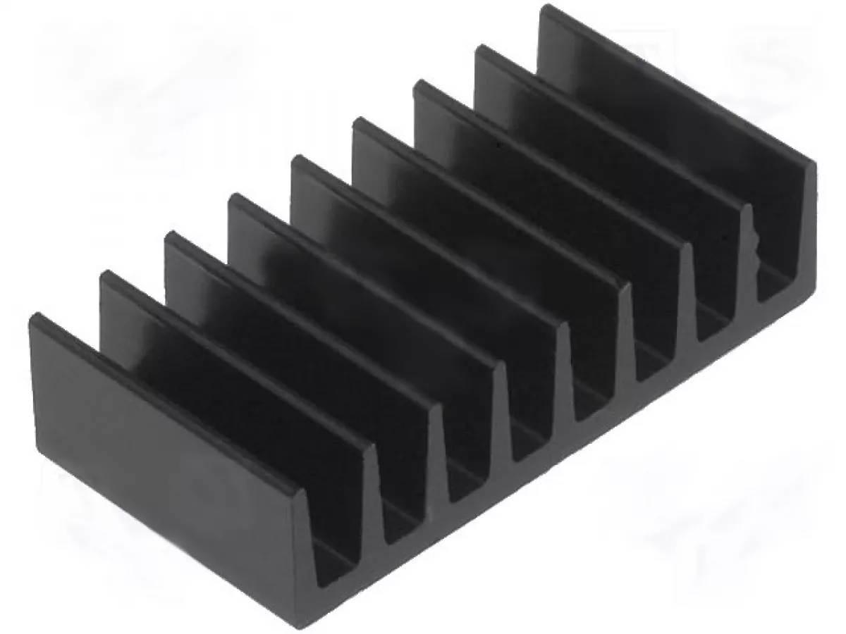 Fischer Elektronik ICKSMDB10 Kühlkörper Aluminium schwarz 10 x 19 x 4,8mm 35K/W EKU123 