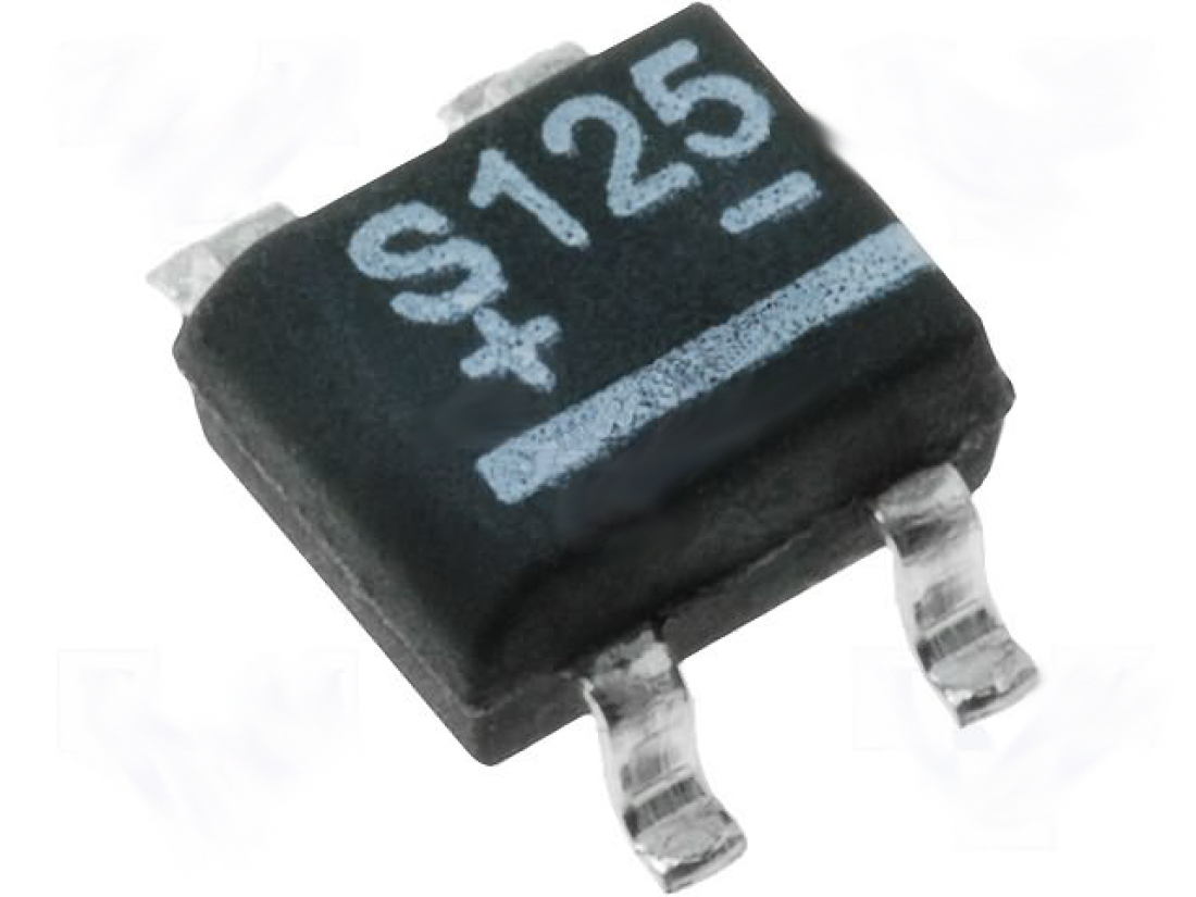 Diotec S125 SMD Gleichrichterbrücke TYP S125 max 125V 0,8A 800mA Brückenglei ED001