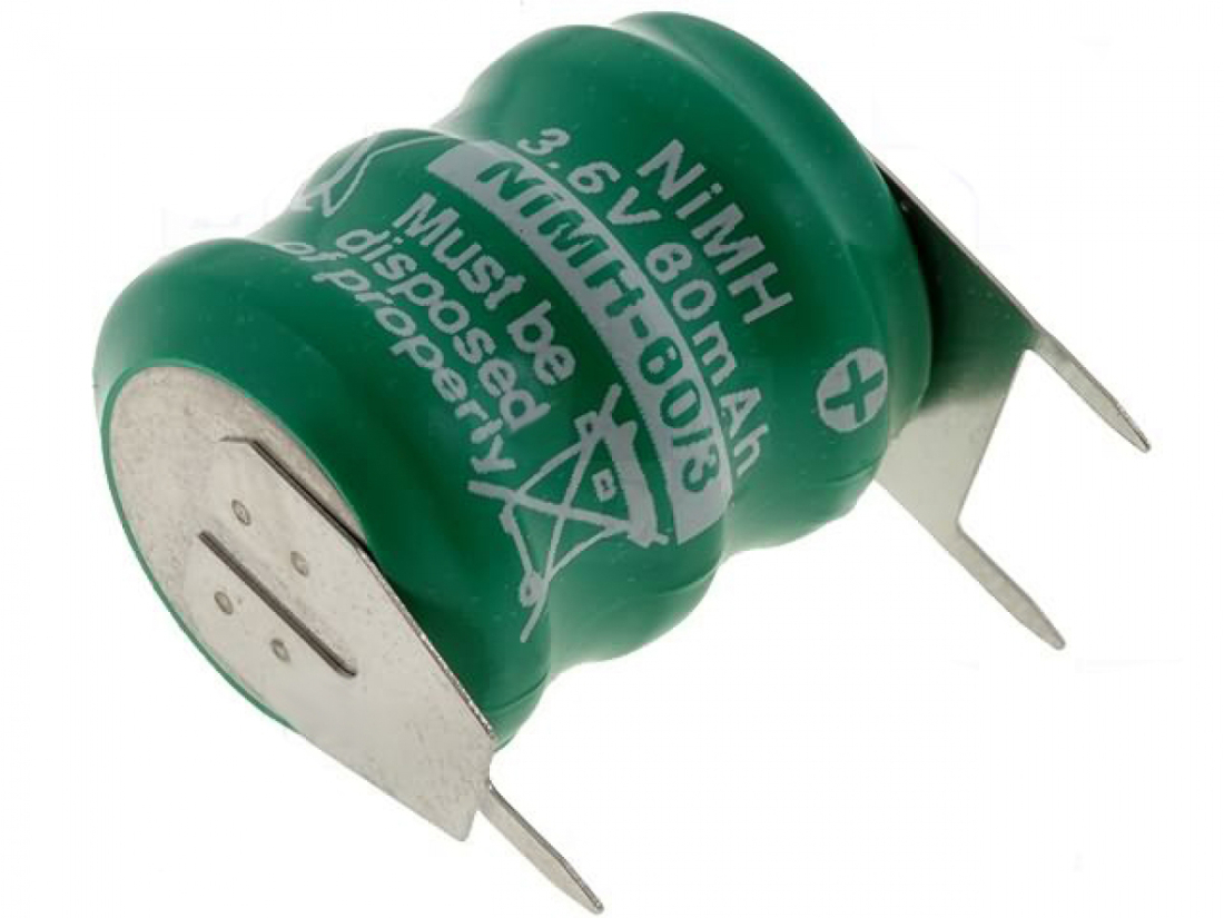 VS ACCU-60/3 Ni-MH Akku 3,6V 60mAh Ersatzakku zb für Commodore Amiga H182 VS ACCU-60/3 Ni-MH Akku 3,6V 60mAh Ersatzakku zb für Commodore Amiga H182