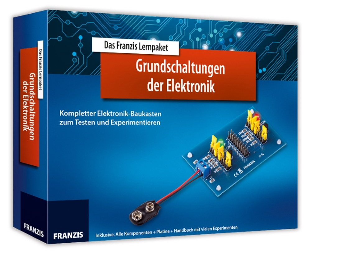 Franzis 978-3-645-65361-9 Das Franzis Lernpaket Grundschaltungen der Elektronik L099 Franzis 978-3-645-65361-9 Das Franzis Lernpaket Grundschaltungen der Elektronik L099